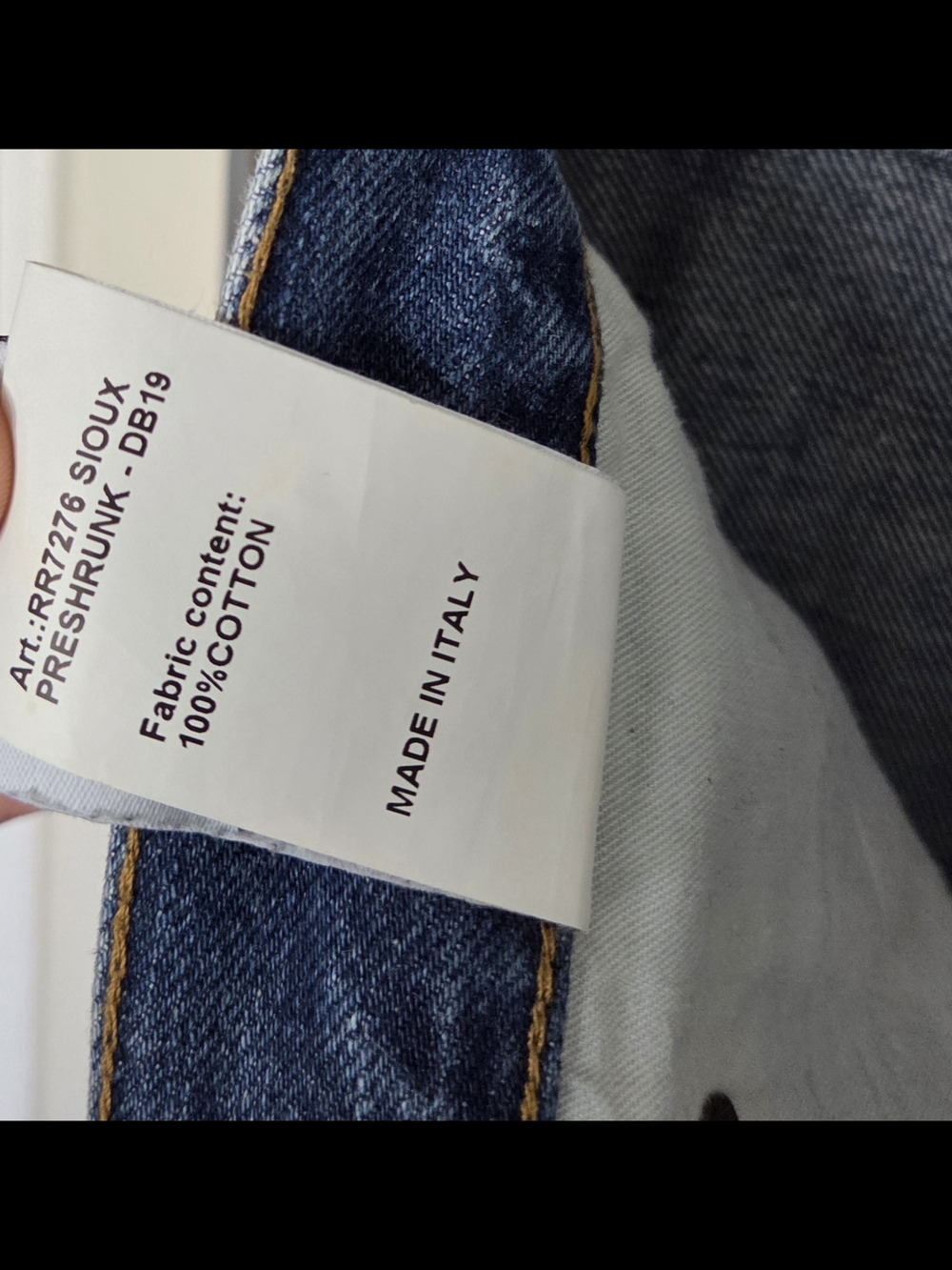 R13 Boyfriend Jeans Size 27 Distressed Made in Italy Kyle Indigo High End Denim - Picture 5 of 7